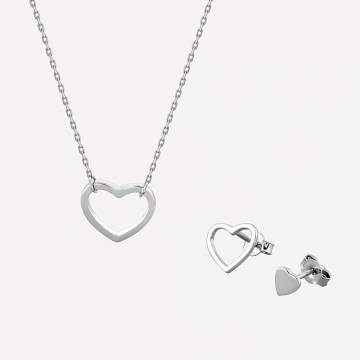 Серебряная подвеска Minimal В-18 15358 Бандл Влюблённость Серебряная подвеска Minimal В-18 15358 Бандл Влюблённость