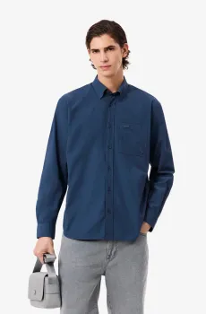 Мужская синяя рубашка Голубой 45 Lacoste CH9119G5I