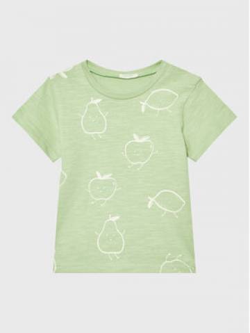 United Colors Of Benetton Футболка 3F93A102L Зелений Relaxed Fit United Colors Of Benetton Футболка 3F93A102L Зелений Relaxed Fit