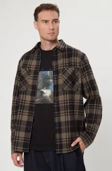 Мужская рубашка в клетку Разноцветный S HUGO 50549753;032