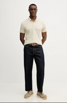 Хлопковое поло BOSS Green Pio 1