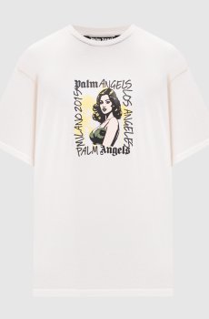 Футболка Pinup цвета айвори
