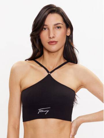 Tommy Jeans Бюстгальтер-топ UW0UW04255 Чорний Tommy Jeans Бюстгальтер-топ UW0UW04255 Чорний