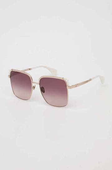 Солнцезащитные очки Vivienne Westwood женские цвет бежевый