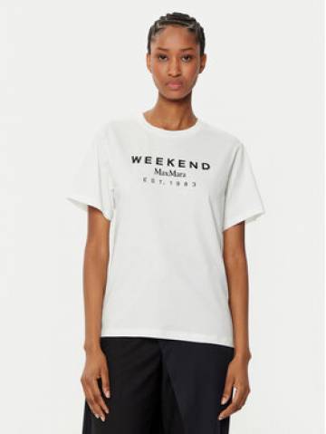 Weekend Max Mara Футболка Cabina 2515971041 Білий Regular Fit Weekend Max Mara Футболка Cabina 2515971041 Білий Regular Fit