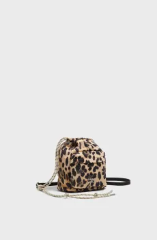 Женская бежевая сумка с узором Бежевый ONESIZE Bimba Y Lola 261BBK855.10100