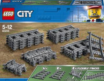 Конструктор LEGO City Траси (60205) Конструктор LEGO City Траси (60205)