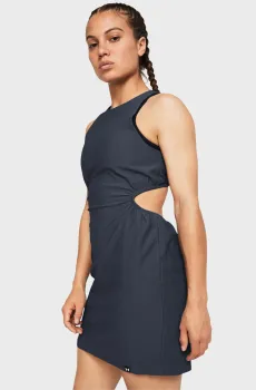 Женское темно-серое платье Pjt Rck Lets Go Grind Dress Серый S Under Armour 1382715-044