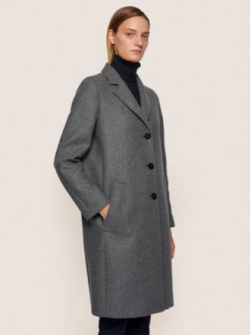 Boss Вовняне пальто C_Coluise 50436302 Сірий Regular Fit Boss Вовняне пальто C_Coluise 50436302 Сірий Regular Fit