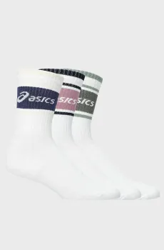 Белые носки (3 пары) Белый 39-42 Asics 3033B879-401