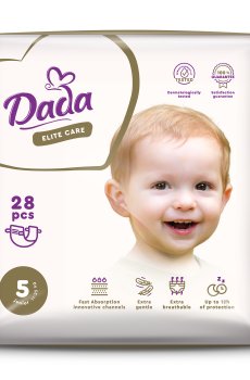 Подгузники Dada Elite Care Junior размер 5 (11-25 кг), 28 шт