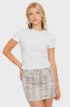 Женская белая футболка STSCOISIDE Белый XS Tally Weijl STSCOISIDE