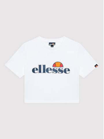Ellesse Футболка Nicky S4E08596 Білий Relaxed Fit Ellesse Футболка Nicky S4E08596 Білий Relaxed Fit