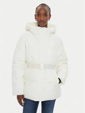 Calvin Klein Jeans Пуховик J20J224107 Écru Relaxed Fit Calvin Klein Jeans Пуховик J20J224107 Écru Relaxed Fit