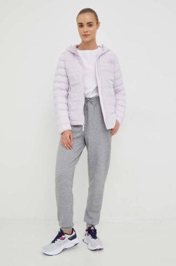 Спортивная куртка The North Face Thermoball 50/50 цвет фиолетовый переходная Спортивная куртка The North Face Thermoball 50/50 цвет фиолетовый переходная
