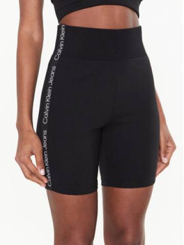 Calvin Klein Jeans Велосипедки J20J220683 Чорний Slim Fit Calvin Klein Jeans Велосипедки J20J220683 Чорний Slim Fit
