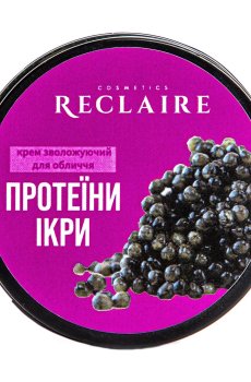 Увлажняющий крем-флюид для лица Reclaire с протеинами икры, 50 мл