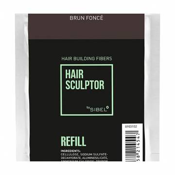 Пудра для маскировки залысин волос Sibel Hair Sculptor Темно-коричневый, 25 г (рефил) Пудра для маскировки залысин волос Sibel Hair Sculptor Темно-коричневый, 25 г (рефил)