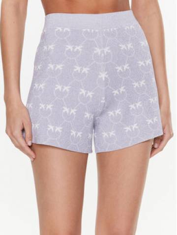 Pinko Шорти з тканини 100545 A0IT Фіолетовий Slim Fit Pinko Шорти з тканини 100545 A0IT Фіолетовий Slim Fit