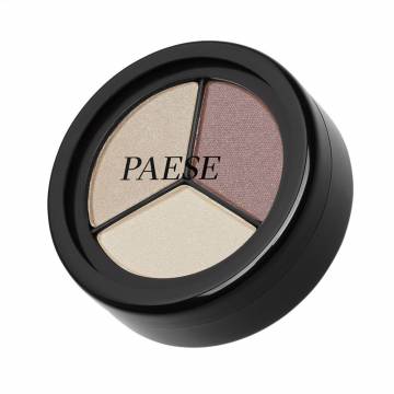 Тени для век Paese Opal Eyeshadows Trio Perl Silk 3-цветные, 237 Vanillia Chocolate, 5 г Тени для век Paese Opal Eyeshadows Trio Perl Silk 3-цветные, 237 Vanillia Chocolate, 5 г