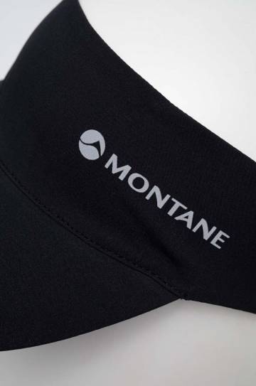Козырек от солнца Montane Trail Lite Sun Visor цвет чёрный с принтом Козырек от солнца Montane Trail Lite Sun Visor цвет чёрный с принтом