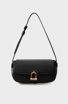 Женская черная сумка KARLIE BAGUETTE Черный ONESIZE DKNY R53HAM46