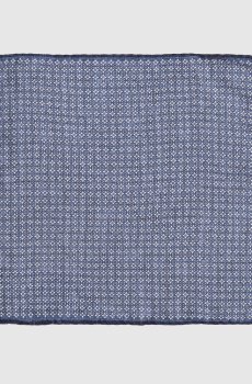 Двухсторонний платок-паше из шелка с узором