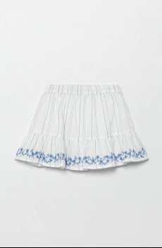 Детская хлопковая юбка United Colors of Benetton