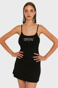 Женский черный топ Черный M Tally Weijl SSLCOGRECO2