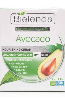 Крем для лица Bielenda Bouquet Nature Avocado Nourishing Cream з авокадо, 50 мл