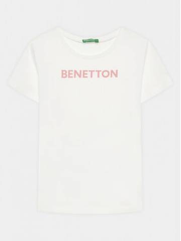 United Colors Of Benetton Футболка 3096C10D2 Білий Regular Fit United Colors Of Benetton Футболка 3096C10D2 Білий Regular Fit