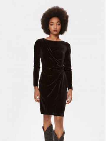DKNY Повсякденна сукня DD3HF242 Чорний Regular Fit DKNY Повсякденна сукня DD3HF242 Чорний Regular Fit
