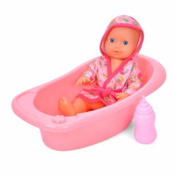 Пупс Yala Baby в рожевому халаті (YL2425K-D)