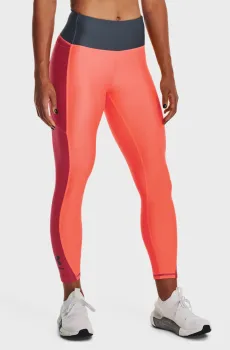 Женские коралловые тайтсы Armour Blocked Ankle Legging Коралловый XS Under Armour 1377091-877