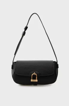 Женская черная сумка KARLIE BAGUETTE Черный ONESIZE DKNY R53HAM46