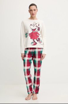 Хлопковая пижама United Colors of Benetton