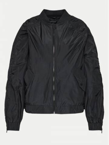 DKNY Куртка бомбер P4AC7W19 Чорний Regular Fit DKNY Куртка бомбер P4AC7W19 Чорний Regular Fit