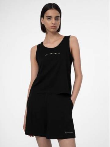 4F Топ 4FSS23TTSHF567 Чорний Regular Fit 4F Топ 4FSS23TTSHF567 Чорний Regular Fit