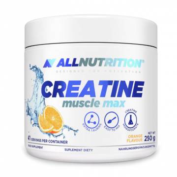 Креатин AllNutrition Creatine Muscle Max Апельсин, в порошке, 250 г Креатин AllNutrition Creatine Muscle Max Апельсин, в порошке, 250 г