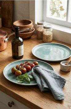 Тарілки, 2 шт. - зелений