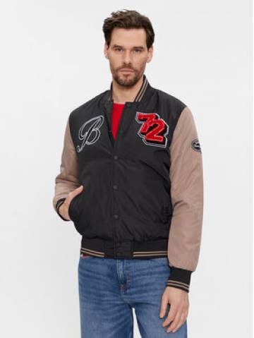 Brave Soul Куртка бомбер MJK-BRODY Чорний Regular Fit Brave Soul Куртка бомбер MJK-BRODY Чорний Regular Fit