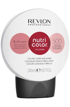 Тонирующая маска для волос Revlon Professional Nutri Color Filters Fashion 500 Purple Rеd, 240 мл