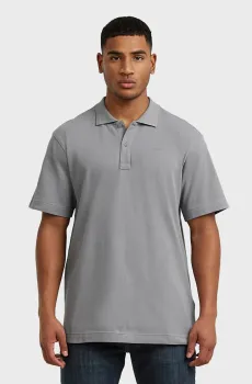 Мужское серое поло Core regular Серый XL G-Star RAW D28565,E342