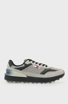 Мужские серые кроссовки TECHNICAL RUNNER ESS Серый 40 Tommy Jeans EM0EM01738