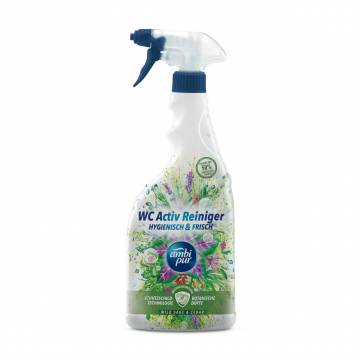 Средство для чистки ванны и туалета Ambi Pur WC Active Clean Шалфей, 750 мл Средство для чистки ванны и туалета Ambi Pur WC Active Clean Шалфей, 750 мл