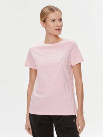 Guess Футболка Adele V2YI07 K8HM0 Рожевий Regular Fit Guess Футболка Adele V2YI07 K8HM0 Рожевий Regular Fit