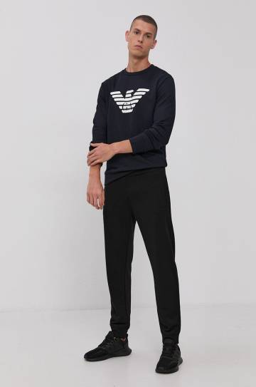 Брюки Emporio Armani мужские цвет чёрный прямое Брюки Emporio Armani мужские цвет чёрный прямое