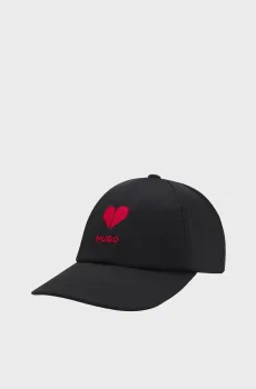 Мужская черная кепка Черный ONESIZE HUGO 50555783;002