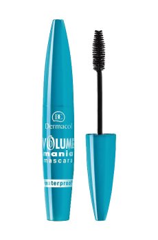 Уценка! Тушь для ресниц Dermacol Volume Mania Waterproof Mascara Невероятный объем, черная, 9 мл
