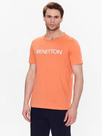 United Colors Of Benetton Футболка 3I1XU100A Оранжевий Regular Fit United Colors Of Benetton Футболка 3I1XU100A Оранжевий Regular Fit